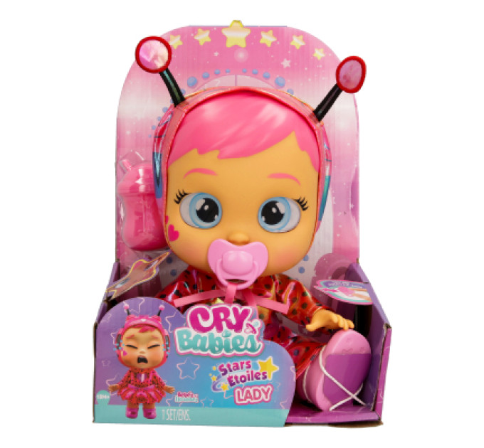 IMC Лялька IMC Cry babies Зірки Плакса Леді з сяючими очима 30 см (911383)