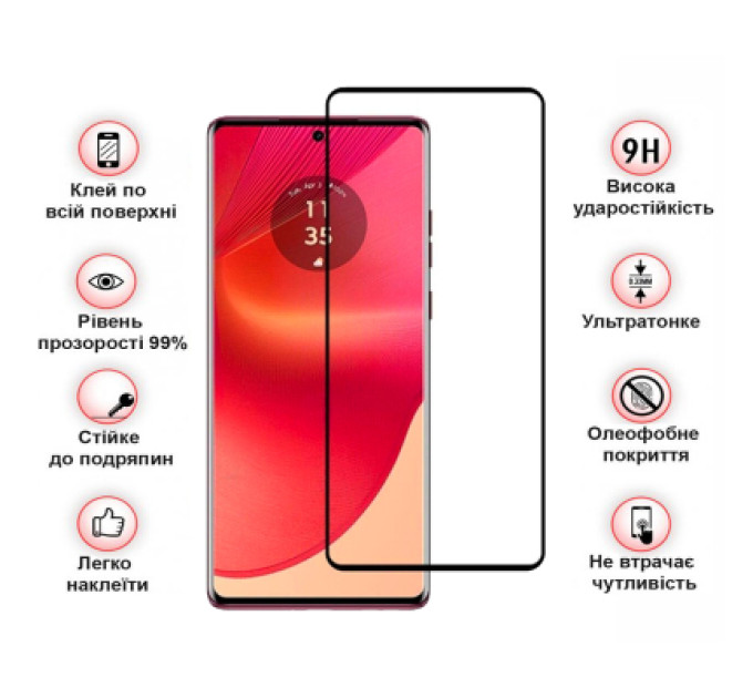 BeCover Скло захисне BeCover HMD Fusion Black (712503)