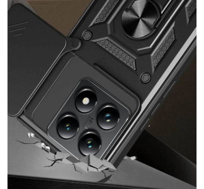 BeCover Чохол до мобільного телефона BeCover Military Xiaomi 14T Black (712559)