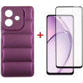 Dengos Чохол до мобільного телефона Dengos Oppo A3X Soft + glass (Purple) (DG-KM-125)