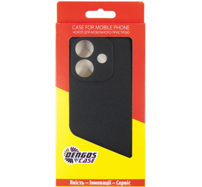 Dengos Чохол до мобільного телефона Dengos Carbon OPPO A3X (black) (DG-TPU-CRBN-216)