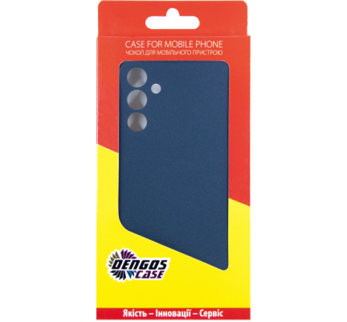 Dengos Чохол до мобільного телефона Dengos Carbon Samsung Galaxy A16 5G (blue) (DG-TPU-CRBN-215)