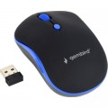 Gembird Мишка Gembird MUSW-4B-03-B Black+Blue (MUSW-4B-03-B)