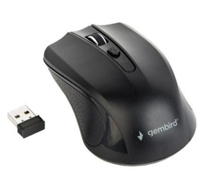 Gembird Мишка Gembird MUSW-4B-04-BS Black (MUSW-4B-04)