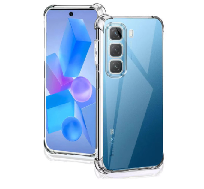 BeCover Чохол до мобільного телефона BeCover Anti-Shock Infinix Hot 50 Pro (X6881) Clear (712778)