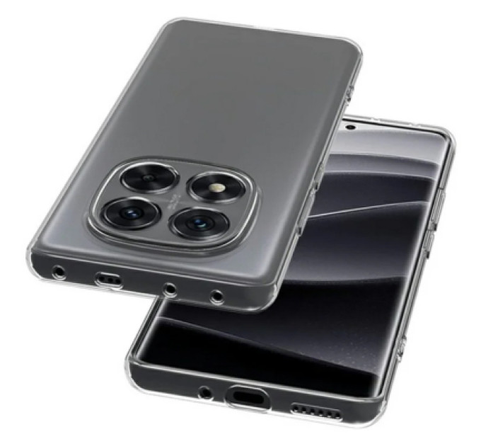 BeCover Чохол до мобільного телефона BeCover Xiaomi Redmi Note 14 Pro 5G Transparancy (712760)