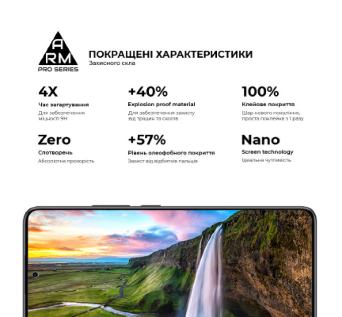 Armorstandart Скло захисне Armorstandart Pro Xiaomi Redmi Note 14 5G Black (ARM83175)