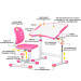 Evo-kids Парта зі стільцем Evo-kids Pink (Evo-07 Ergo PN)