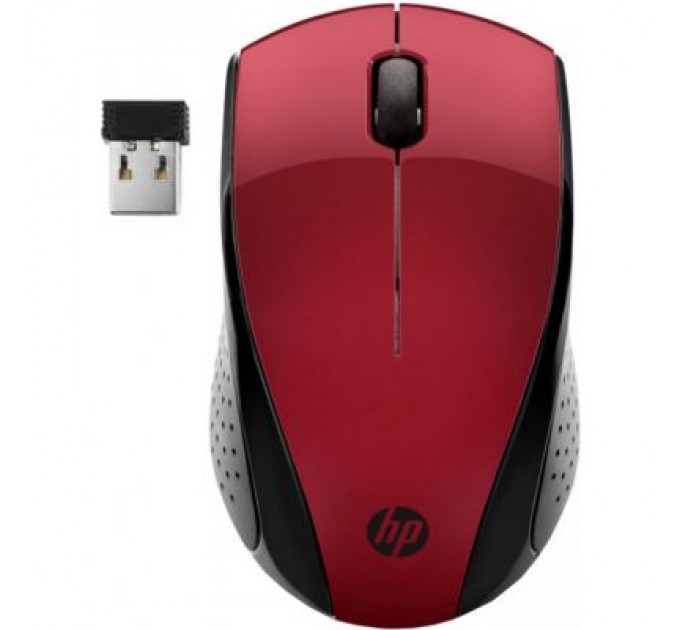 HP Мишка HP 220 Red (7KX10AA)