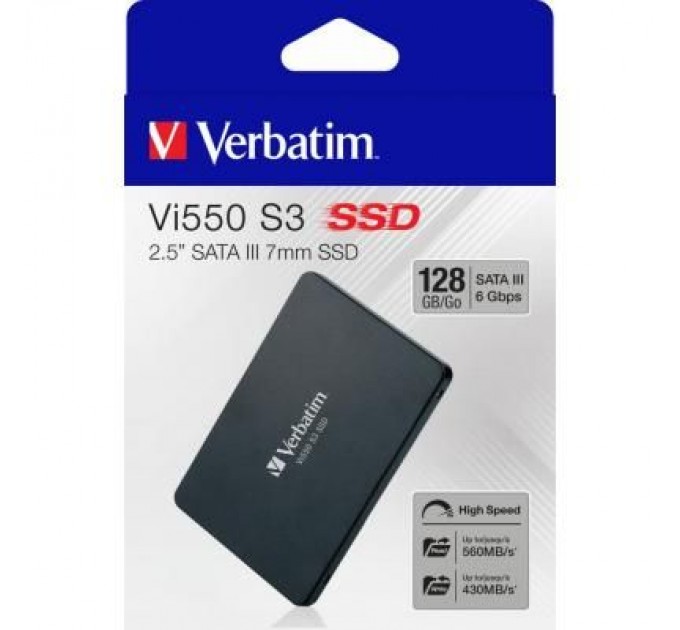 Verbatim Накопичувач SSD 2.5" 128GB Verbatim (49350)