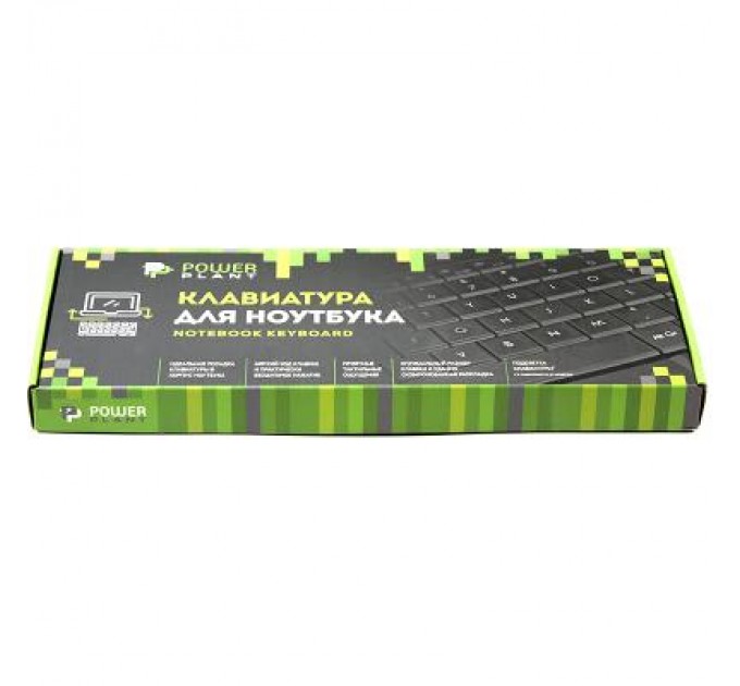 PowerPlant Клавіатура ноутбука PowerPlant Lenovo B570, B590, V570 черный, черный фрейм (KB311538)
