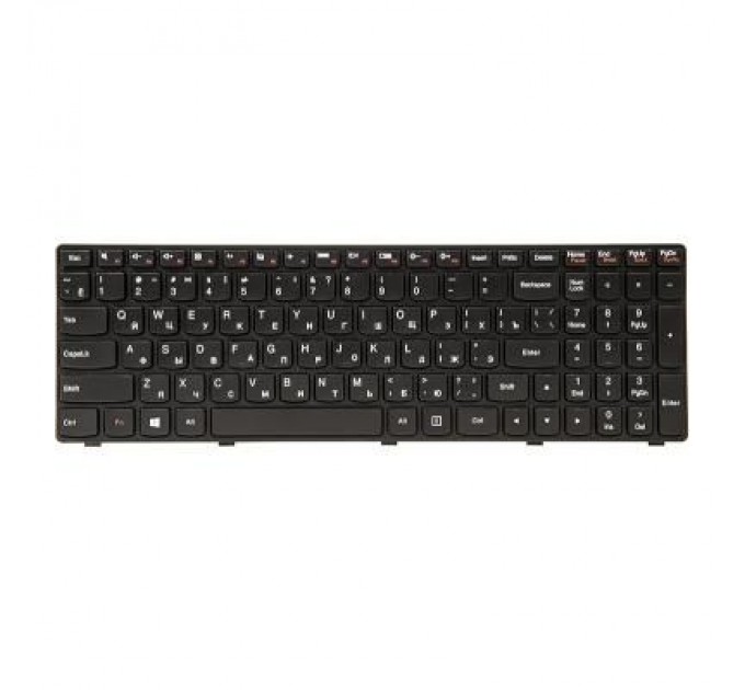 PowerPlant Клавіатура ноутбука PowerPlant Lenovo IdeaPad G500, G505 черный, черный фрейм (KB311552)