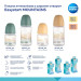 Canpol babies Пляшечка для годування Canpol babies Easystart MOUNTAINS антиколікова з широким отвором 120 мл зелена (35/242_gre)