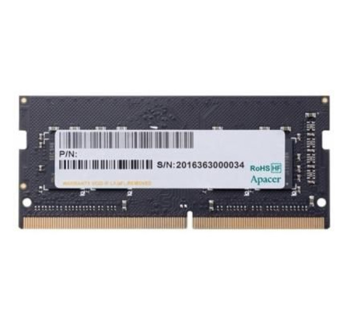 Apacer Модуль пам'яті для ноутбука SoDIMM DDR4 16GB 2666 MHz Apacer (ES.16G2V.GNH)