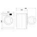Indesit Пральна машина Indesit OMTWSE61293WKUA