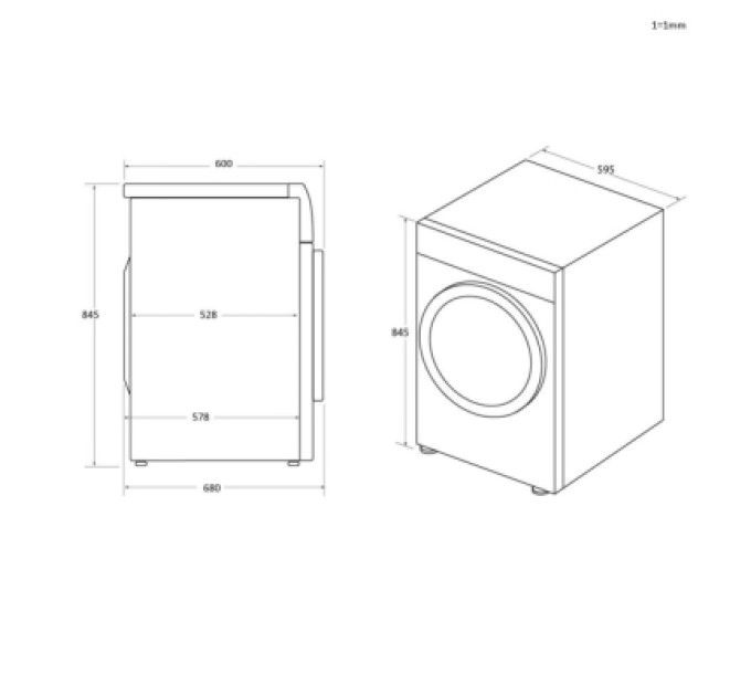 Haier Сушильна машина Haier HD90-A3Q979U1-S