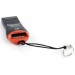 Gembird Зчитувач флеш-карт Gembird USB 2.0 MicroSD (FD2-MSD-3)