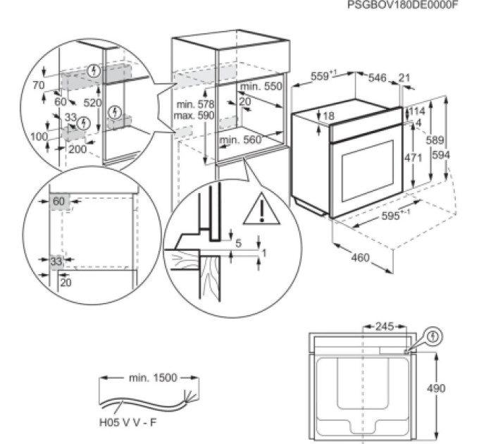Electrolux Духова шафа Electrolux EOB8S39WZ