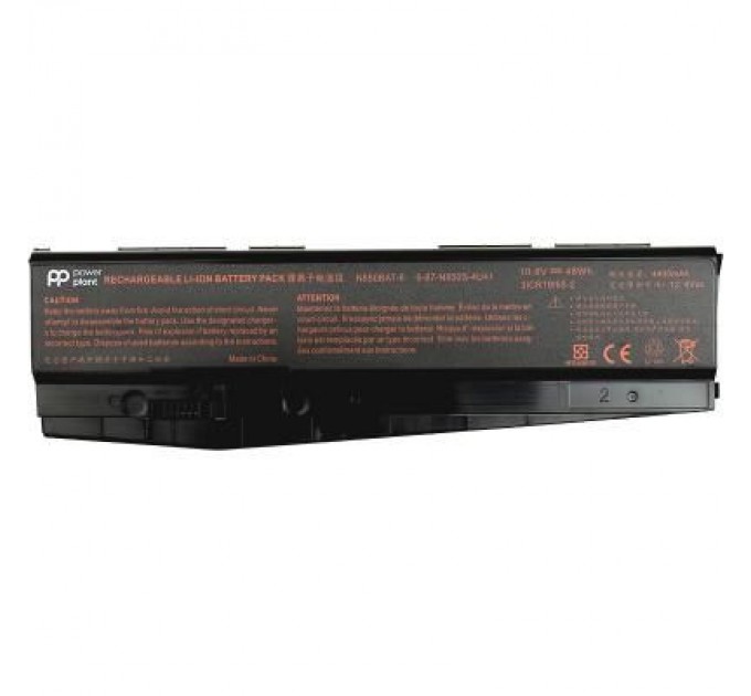 PowerPlant Акумулятор до ноутбука Clevo N850HC (N850BAT-6) 10.8V 4400mAh PowerPlant (NB400041)
