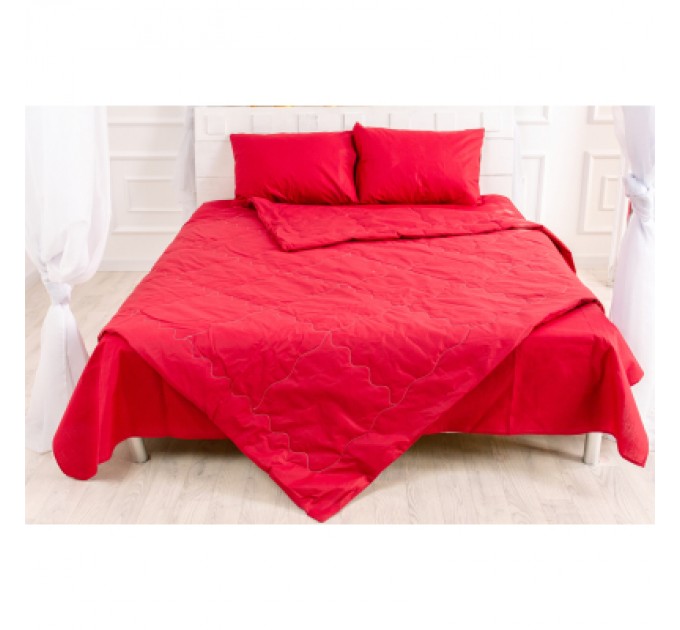 MirSon Ковдра MirSon Літній комплект №2688 Вовна 19-1655 Edmonda ковдра 200x220 с (2200003115208)