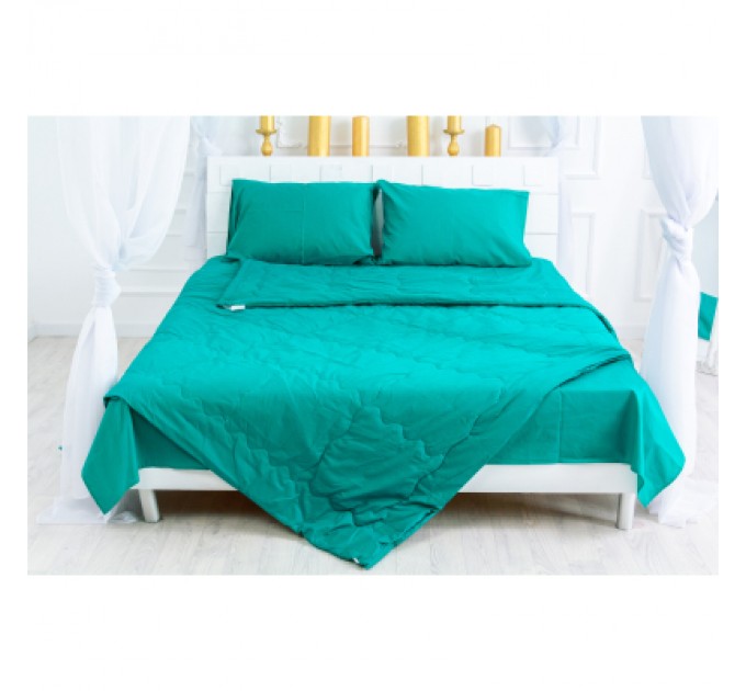 MirSon Ковдра MirSon Літній комплект №2689 Вовна 17-4735 Caterina ковдра 140x205 (2200003115246)