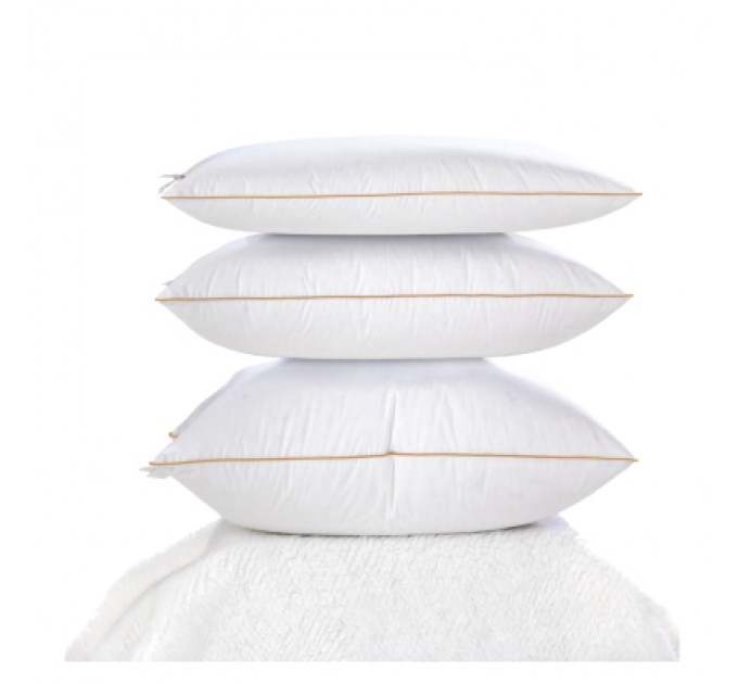 MirSon Подушка MirSon пухова Hand Made De Luxe White 904 середня 70x70 (2200000555816)