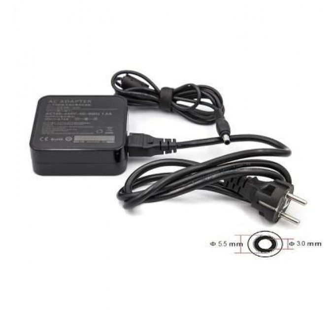 PowerPlant Блок живлення до ноутбуку PowerPlant SAMSUNG 220V, 19V 90W 4.74A (5.5*3.0) wall mount (WM-SA90F5530)