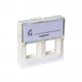 LEGRAND Рамка LEGRAND Mosaic2хRJ45 Keystone (078610)