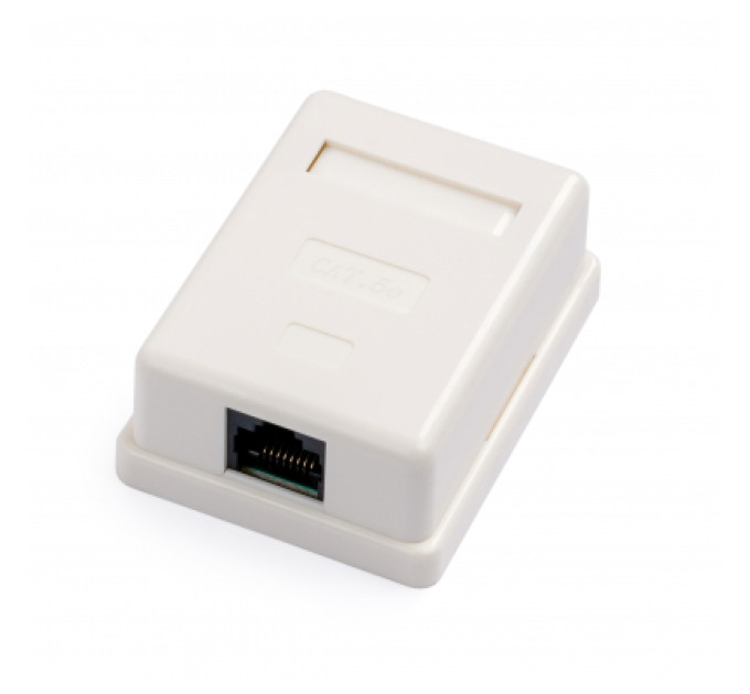 Vinga Комп'ютерна розетка RJ45x1 UTP cat.5e 8P8C Vinga (VCPRJ45O1NE)