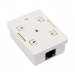 Vinga Комп'ютерна розетка RJ45x1 UTP cat.5e 8P8C Vinga (VCPRJ45O1NE)