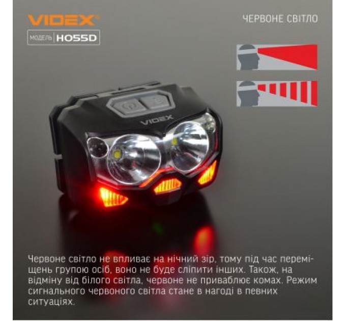 Videx Ліхтар Videx VLF-H055D 500Lm 5000K (VLF-H055D)