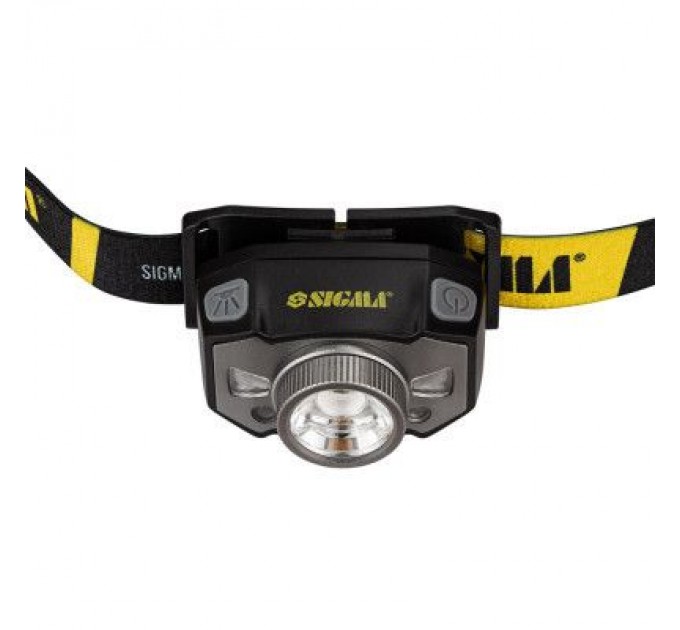 Sigma Ліхтар Sigma LED 300Лм 1200мАч із сенсором та фокусуванням (5390251)