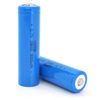 Акумулятор 18650 3000mAh, TipTop, 3.7V, Blue Vipow (ICR18650-3000mAhTT)