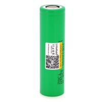 Акумулятор 18650 2500mAh (2450-2650mah), 3.7V (2.75-4.2V), green, PVC BOX Liitokala (Lii-25R)