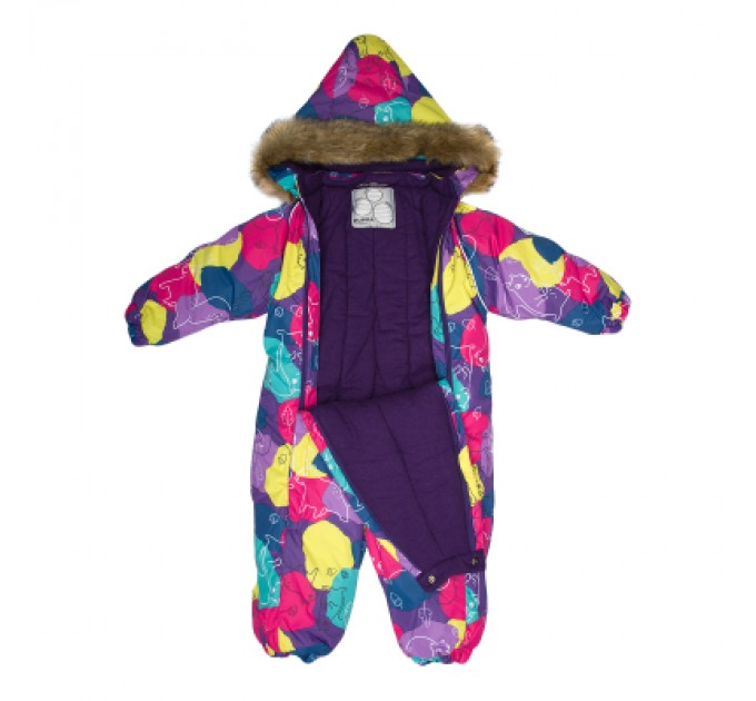 Huppa Комбінезон дитячий Huppa KEIRA-1 31920030 ліловий з принтом 86 (4741632018747)