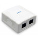 Cablexpert Комп'ютерна розетка Cablexpert RJ45x2 FTP, cat.6 (NCAC-2F6-01)