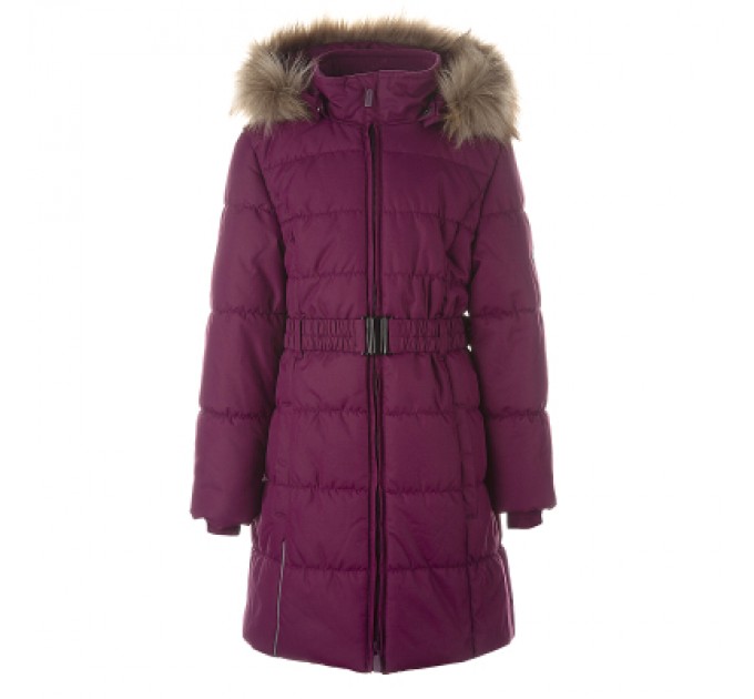 Huppa Пальто дитяче Huppa YACARANDA 12030030 бордовий 116 (4741468682853)