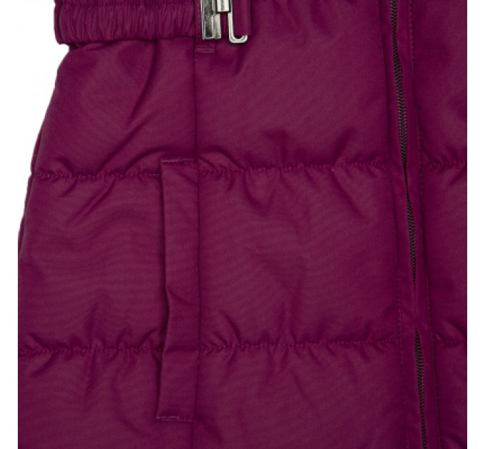 Huppa Пальто дитяче Huppa YACARANDA 12030030 бордовий 116 (4741468682853)