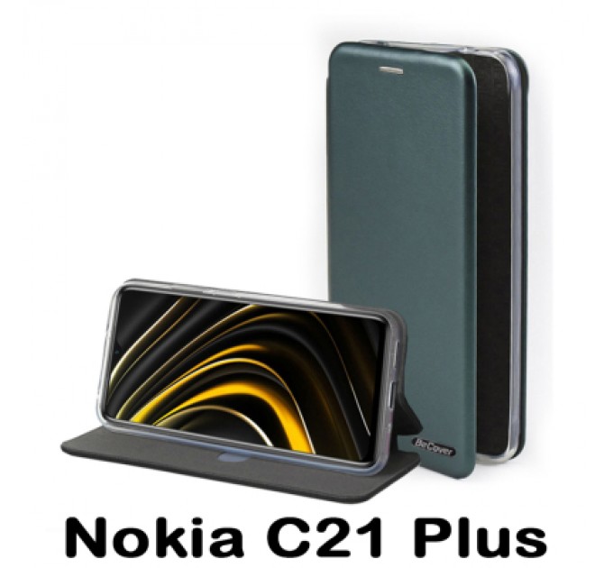 BeCover Чохол до мобільного телефона BeCover Exclusive Nokia C21 Plus Dark Green (707919)