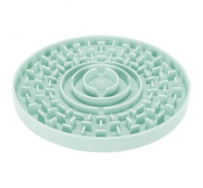 Trixie Посуд для собак Trixie Миска «Junior» для повільного годування 15 см (м'ятний) (4011905349541)