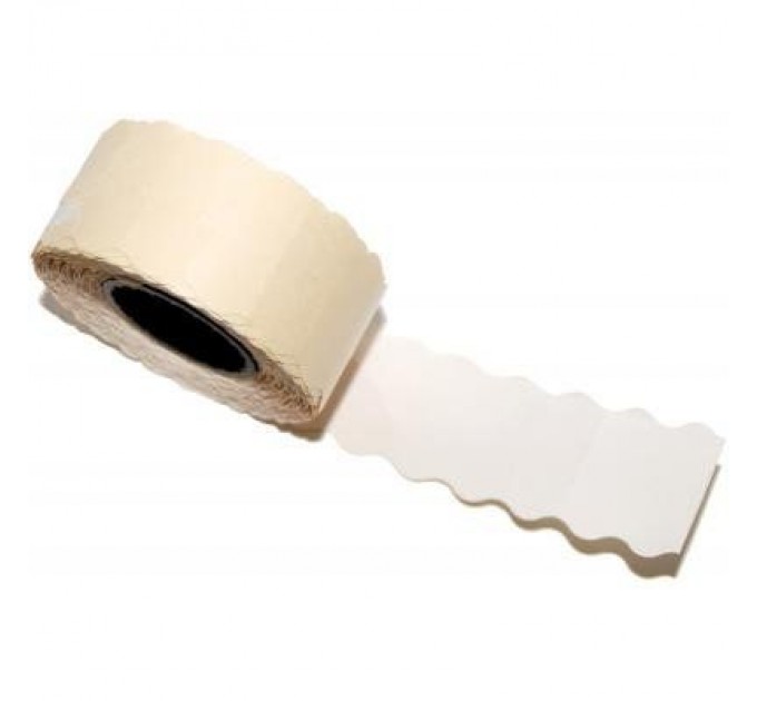 Aurika Етикет-стрічка Aurika 26х12 white, 25 рул (2612W)