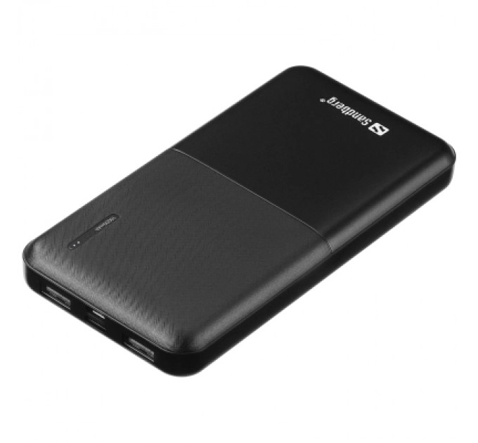 Sandberg Батарея універсальна Sandberg 10000mAh, Saver, USB-C, Micro-USB, output: USB-A*2 Total 5V/2.4A (320-34)
