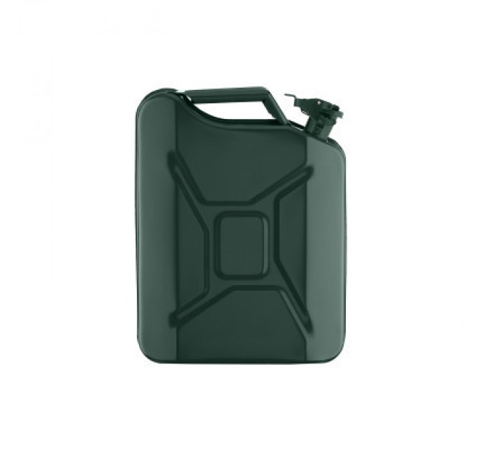 2E Каністра автомобільна 2E 20л, метал, 0.8мм, зелений (2E-JCM20V)