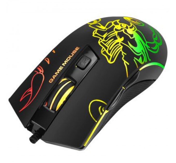 Marvo Мишка Marvo M209 LED USB Black (M209)