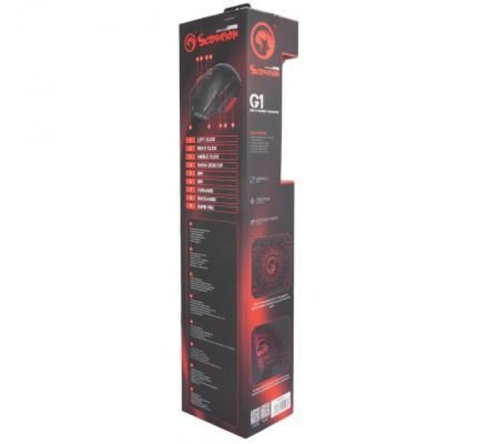 Marvo Мишка Marvo M355+G1 USB Black (M355+G1)