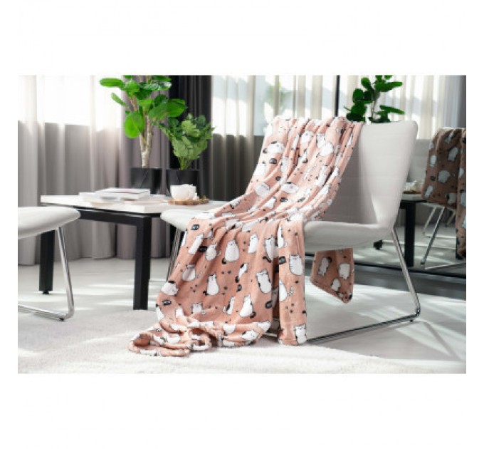 Ardesto Плед Ardesto Flannel котики, 160х200 см (ART0108PB)