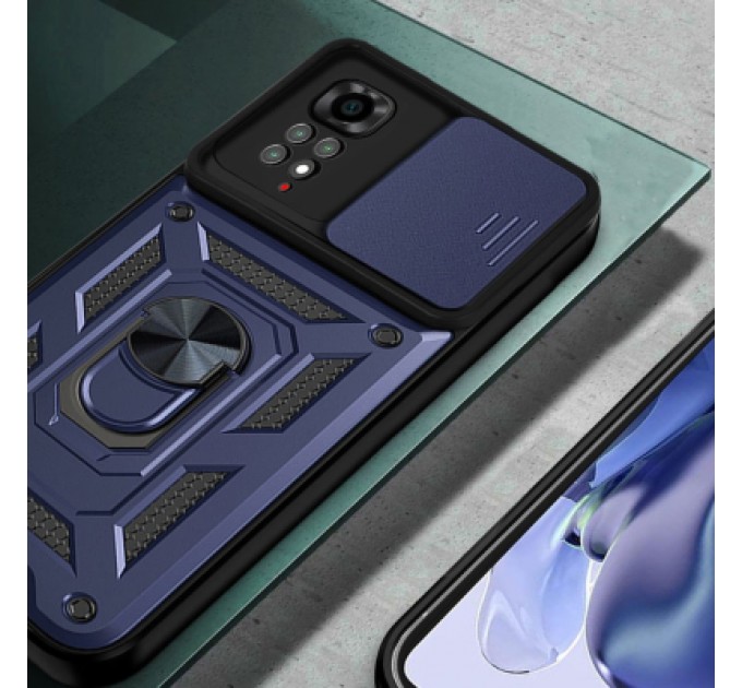BeCover Чохол до мобільного телефона BeCover Military Xiaomi Redmi Note 11 4G/10 2021/10 2022 Blue (708228)