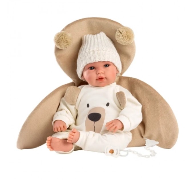 Llorens Лялька Llorens Recien Nacido Lloron Osito Marron, 36 см (63645)