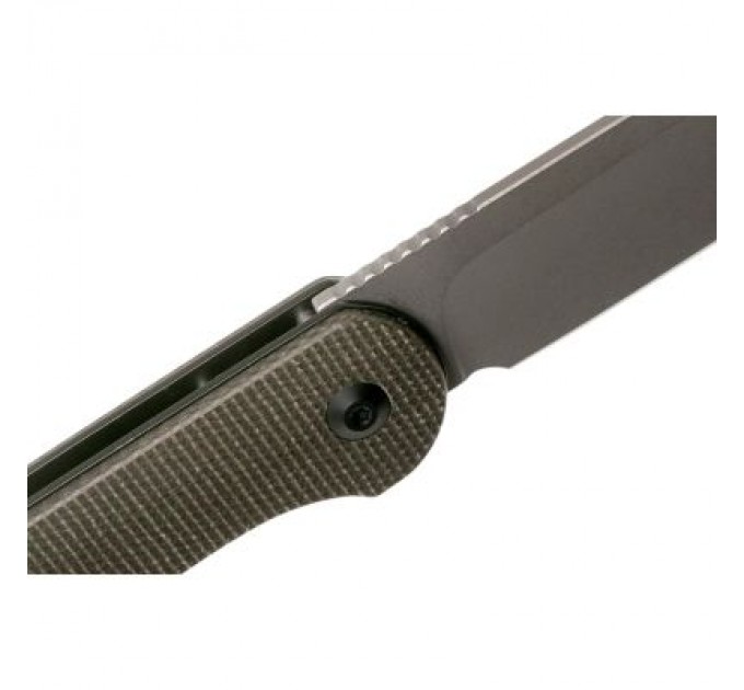 Civivi Ніж Civivi Button Lock Elementum Dark Green Micarta (C2103C)