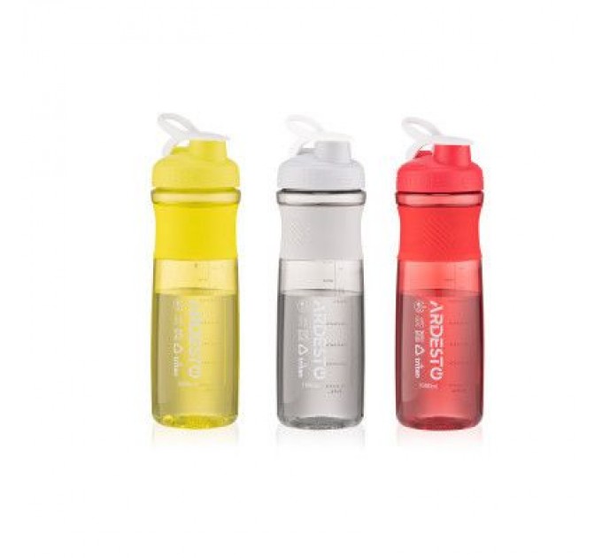 Ardesto Пляшка для води Ardesto Smart Bottle 1000 мл Grey (AR2204TG)